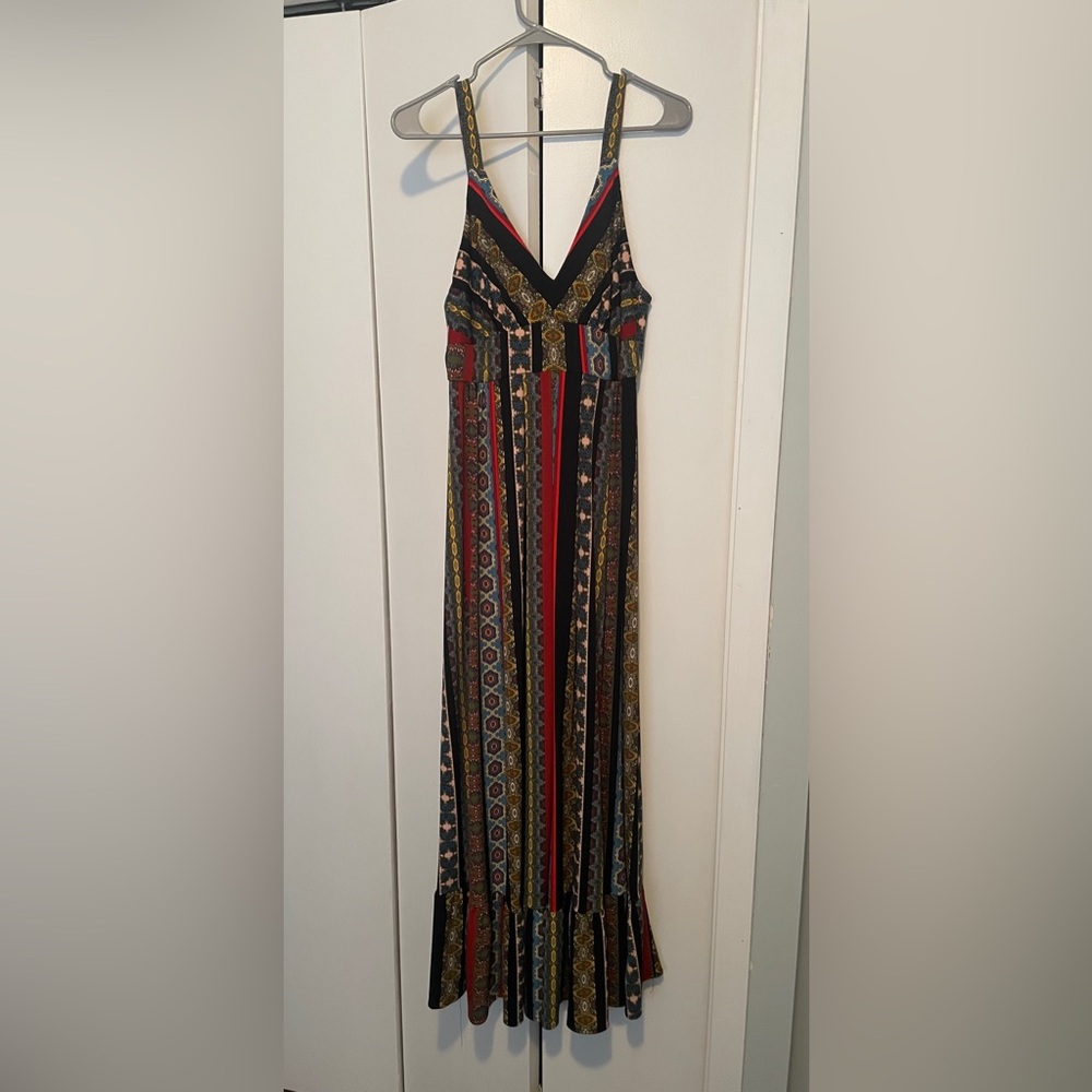 Patterned Maxi Dress